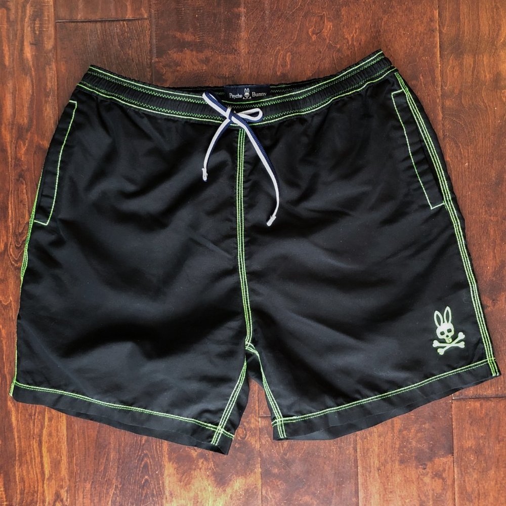 Psycho Bunny by Robert Godley Swim Shorts Sz L